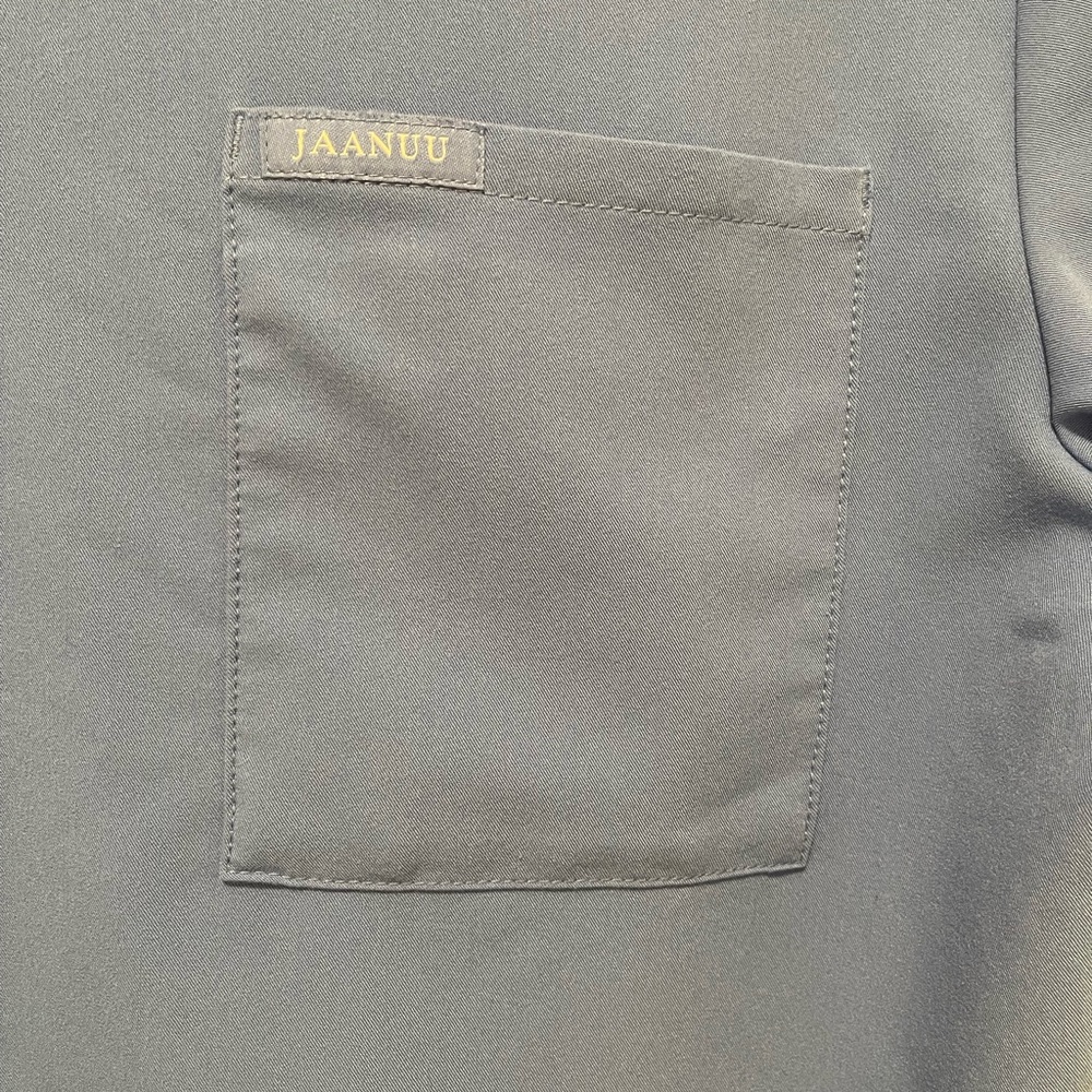 Jaanuu One Pocket Ceil Blue Scrub Top Medical Nursing Healthcare - size S - Picture 2 of 7